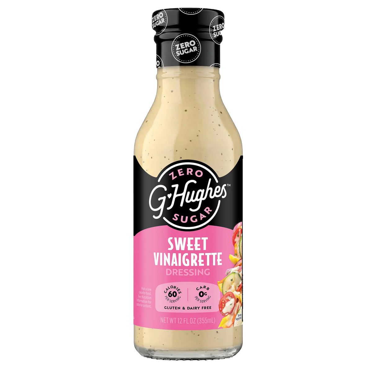 Vinaigrette Sucrée Sans Sucre G Hughes (355 ml), 1 Bouteille