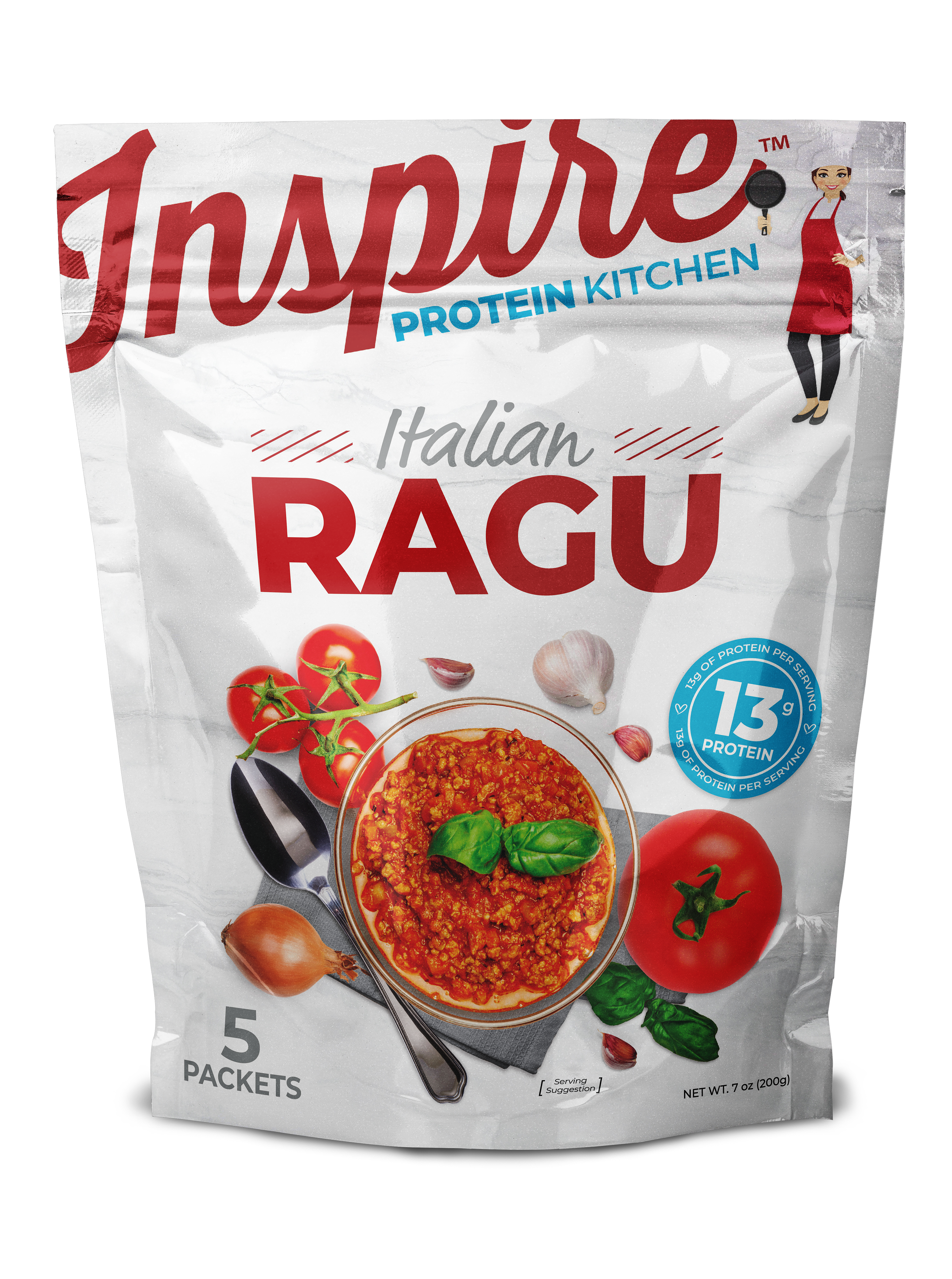 Inspire Protein Kitchen 13g Protein Italian Ragu by Bariatric Eating