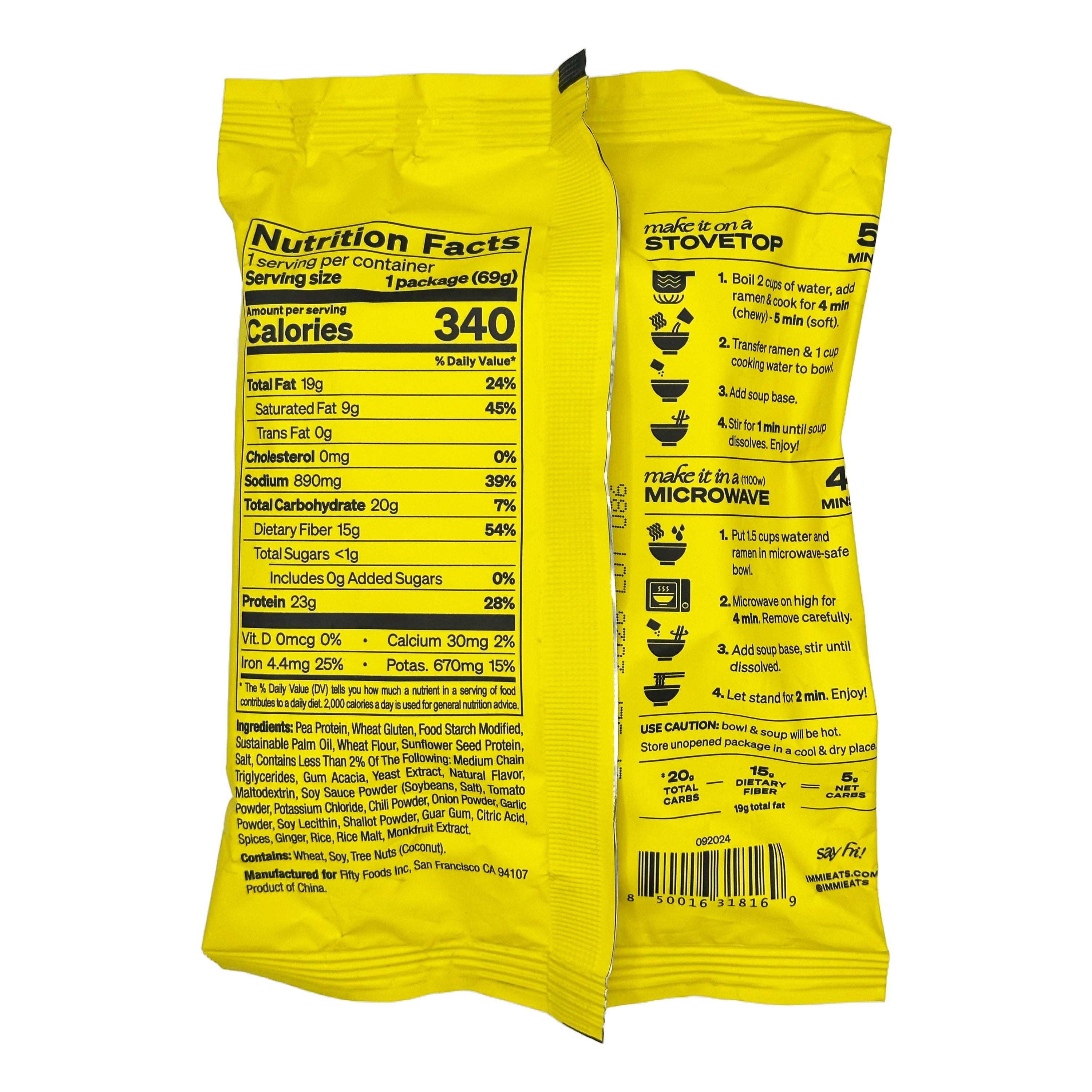 Immi Instant Ramen - Spicy Red Miso