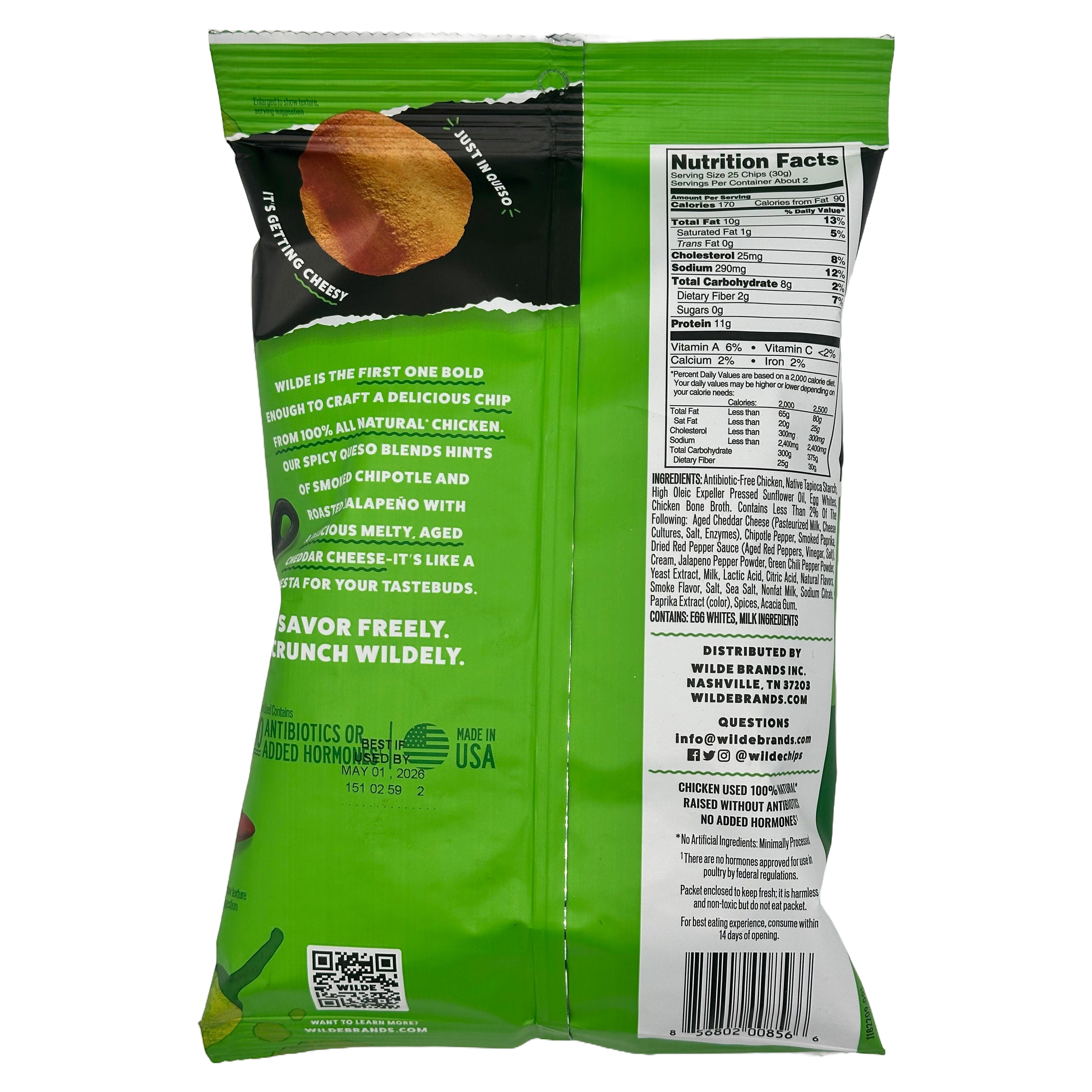 #Flavor_Spicy Queso #Size_One Bag (2.25 oz)