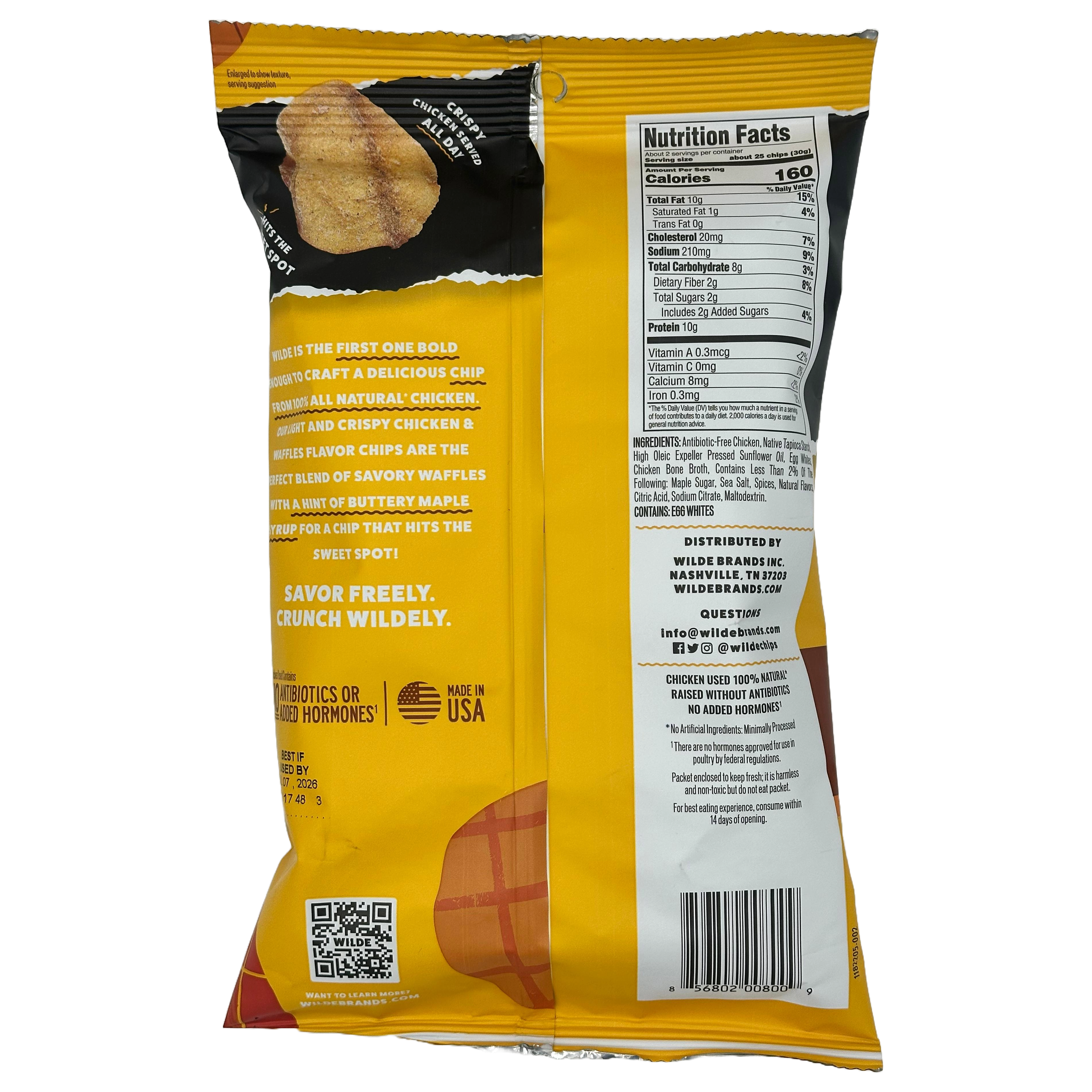 #Flavor_Chicken & Waffles #Size_One Bag (2.25 oz)