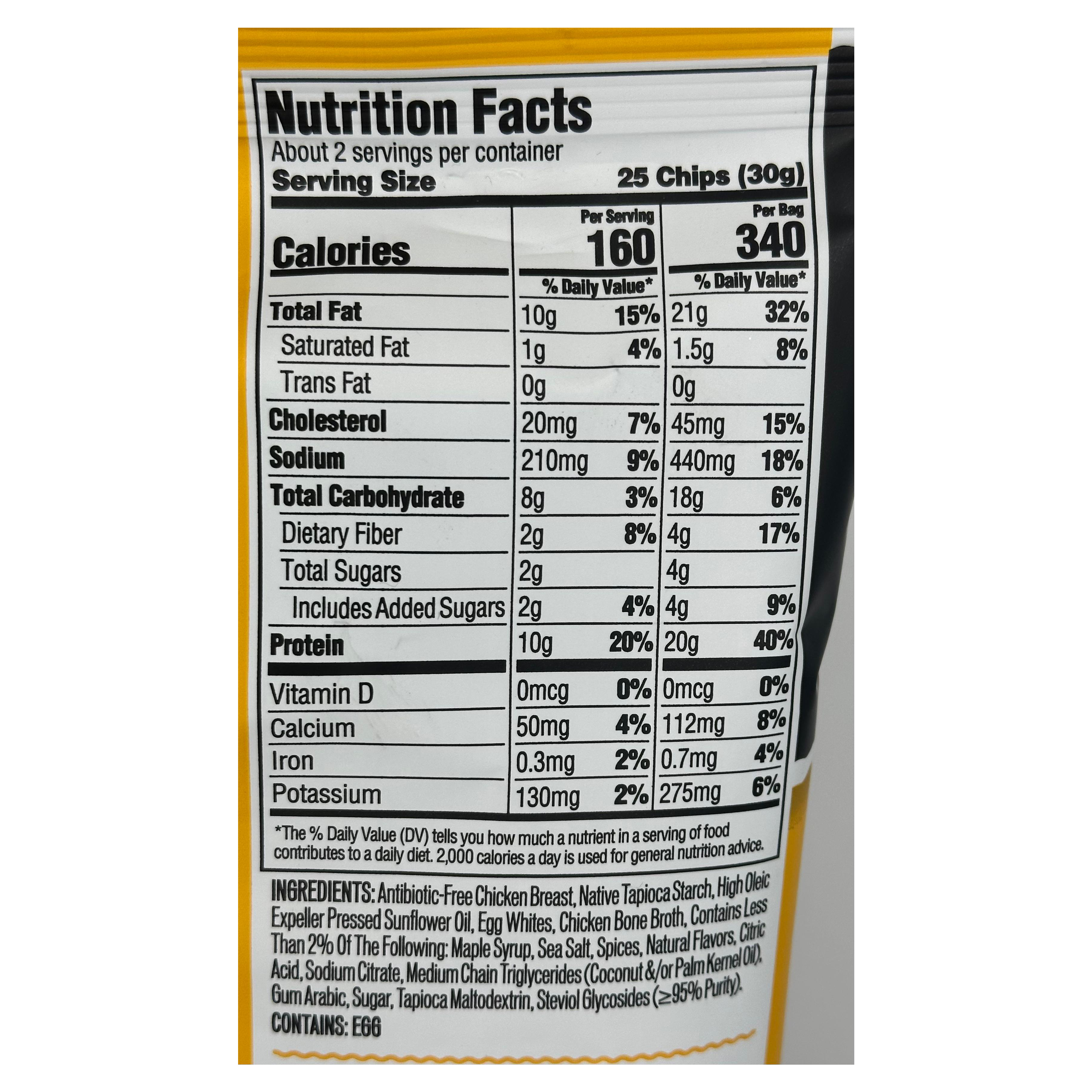 #Flavor_Chicken & Waffles #Size_One Bag (2.25 oz)