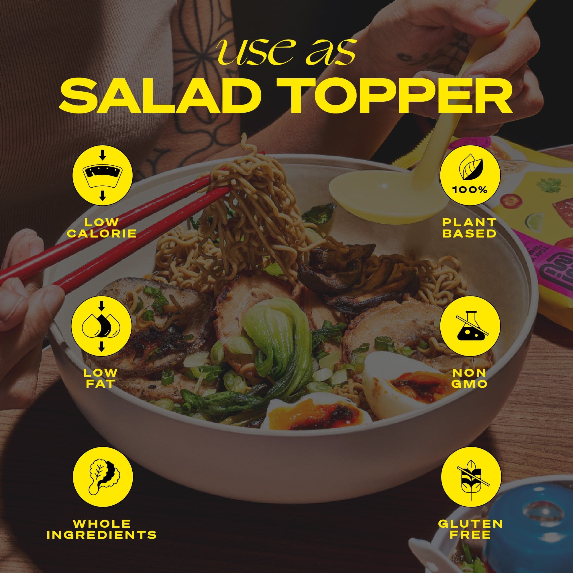 Immi Veggie Topping Mix, 6 oz