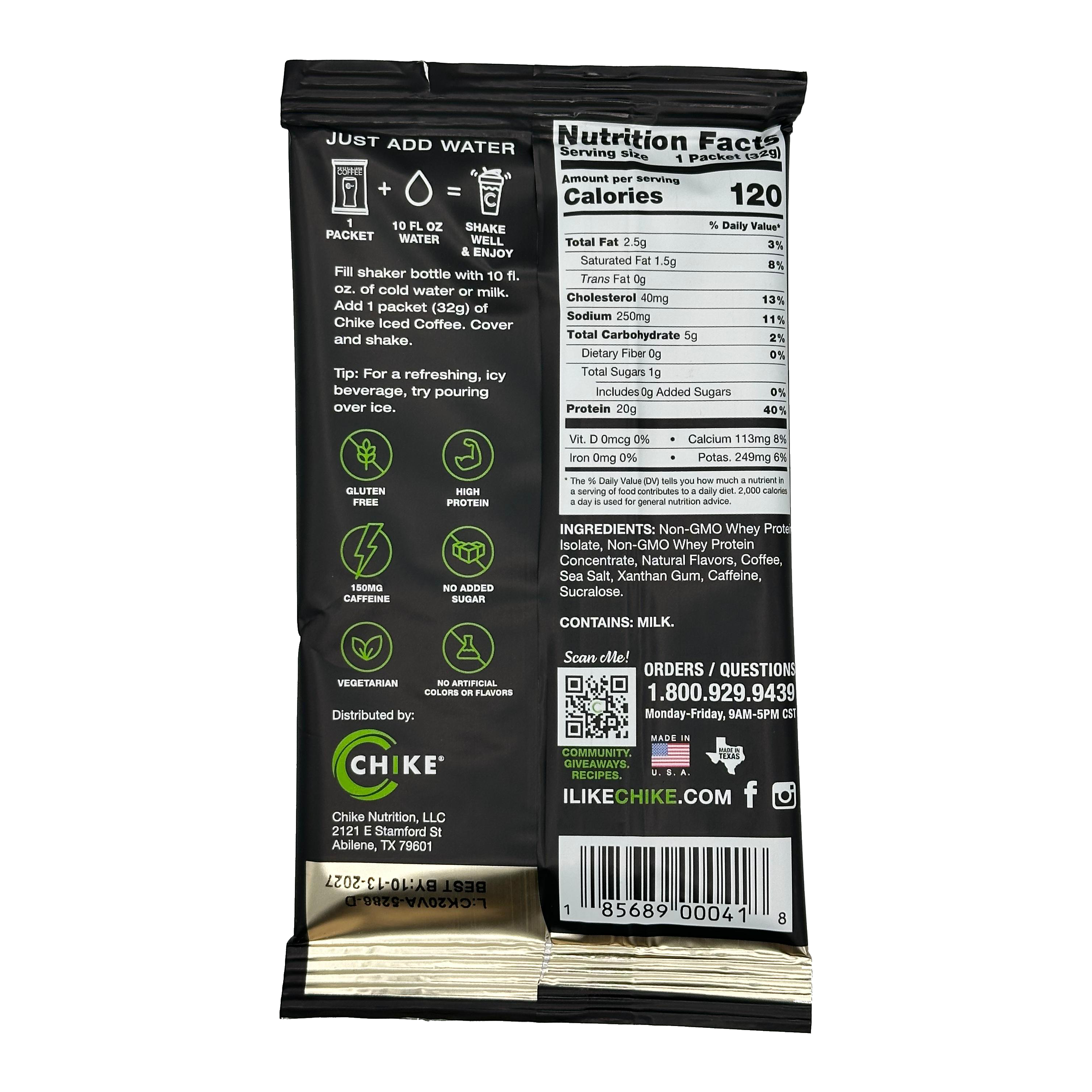 #Flavor_Vanilla #Size_One Packet