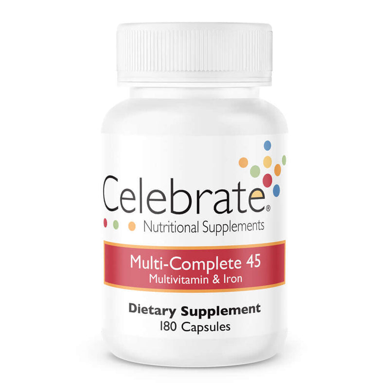 Celebrate Multivitamin Complete with 45mg Iron - Capsule