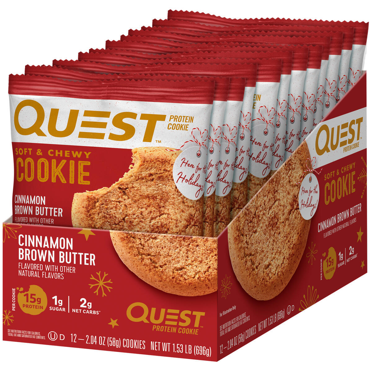 Quest Nutrition Protein Cookie - Cinnamon Brown Butter
