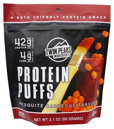 Twin Peaks Ingredients Protein Puffs - Mesquite BBQ