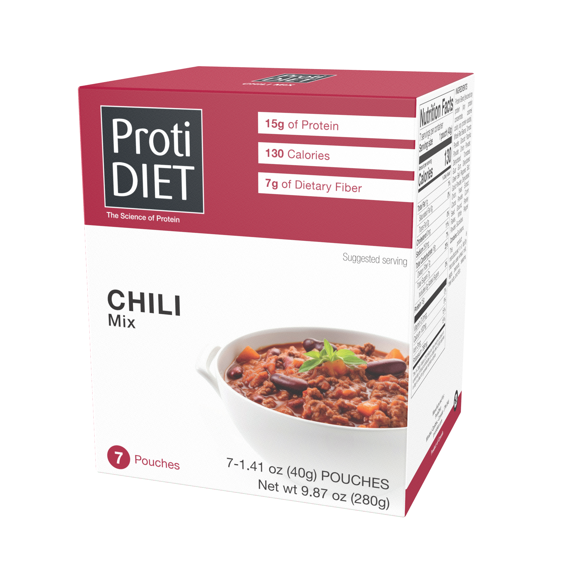 Proti Diet 15g Protein Entree - Chili Mix