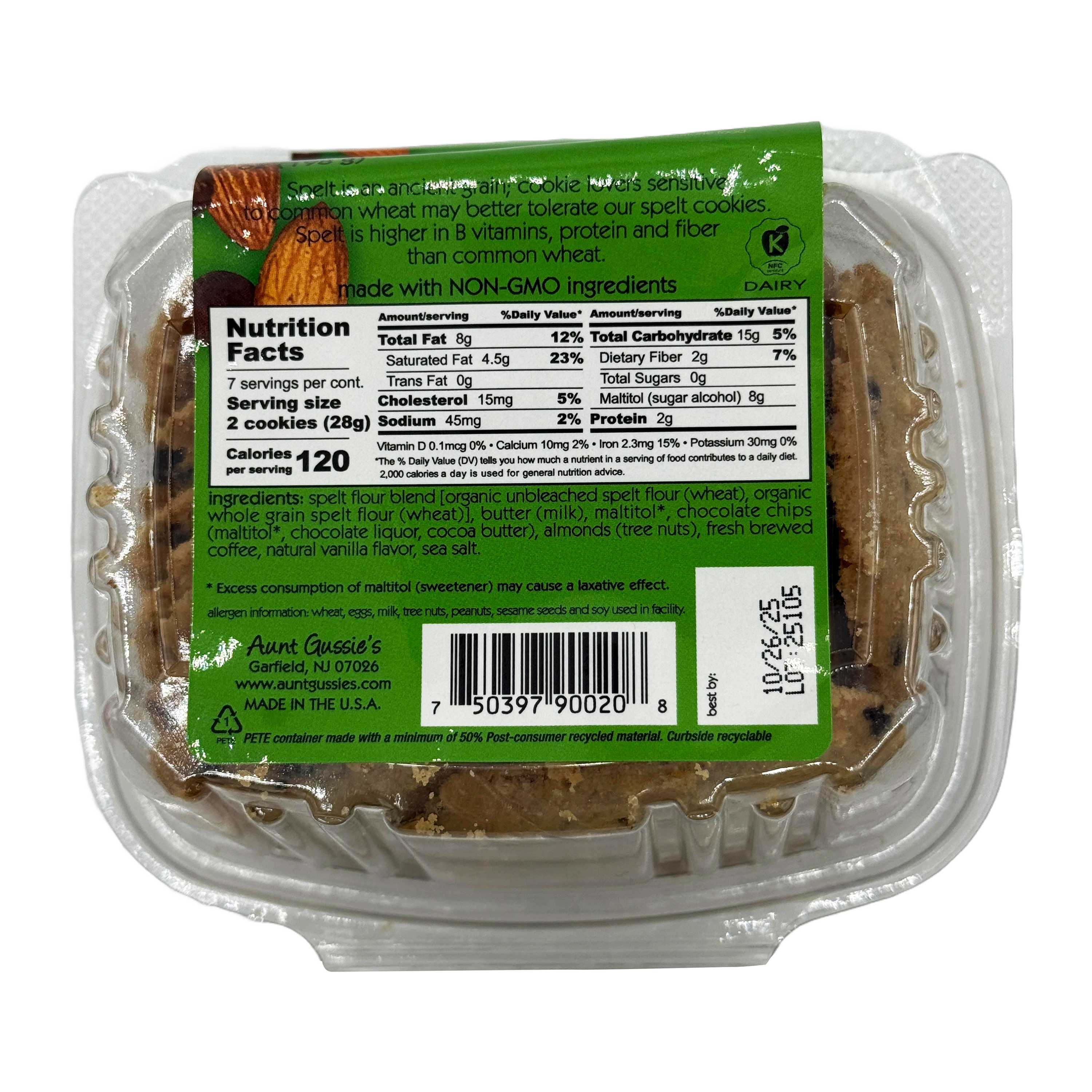 #Flavor_Chocolate Chip with Almonds