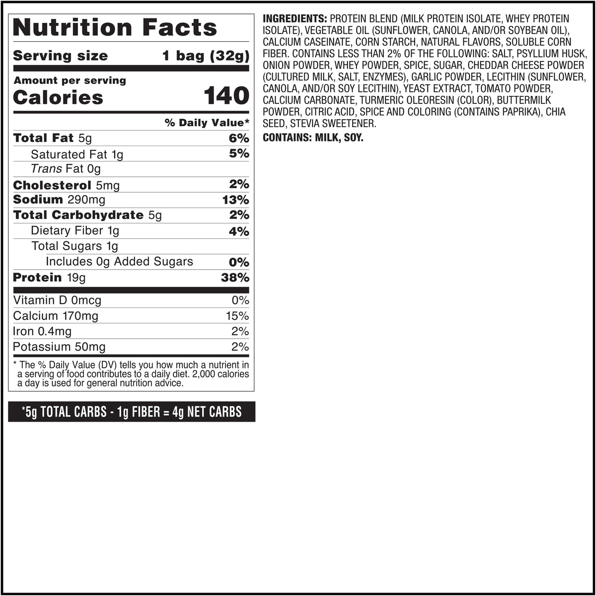 Quest Tortilla Style Protein Chips - Pizza