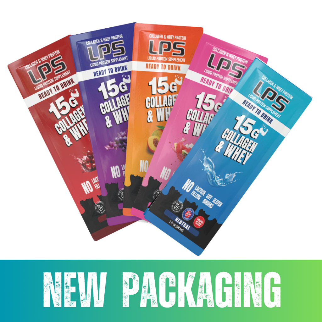 Lps Sugar Free® Collagen & Whey Liquid Protein Supplement by ...