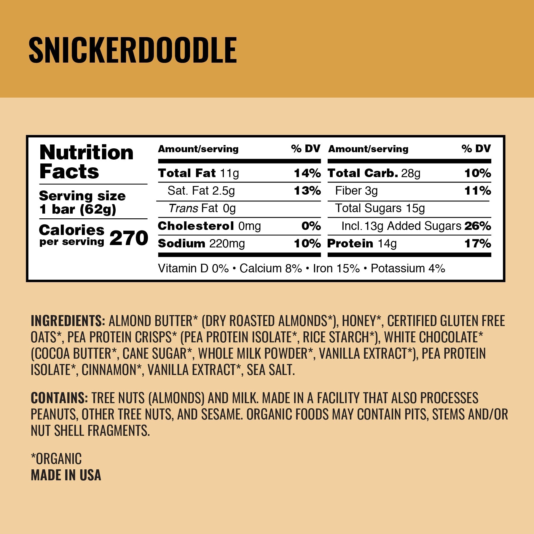 #Flavor_Snickerdoodle