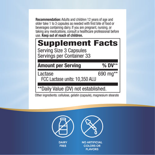 Nature's Way Lactose Defense 100 capsules