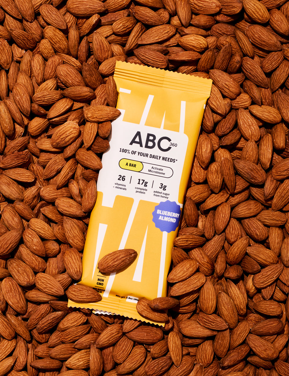 #Flavor_Blueberry Almond #Size_One Bar