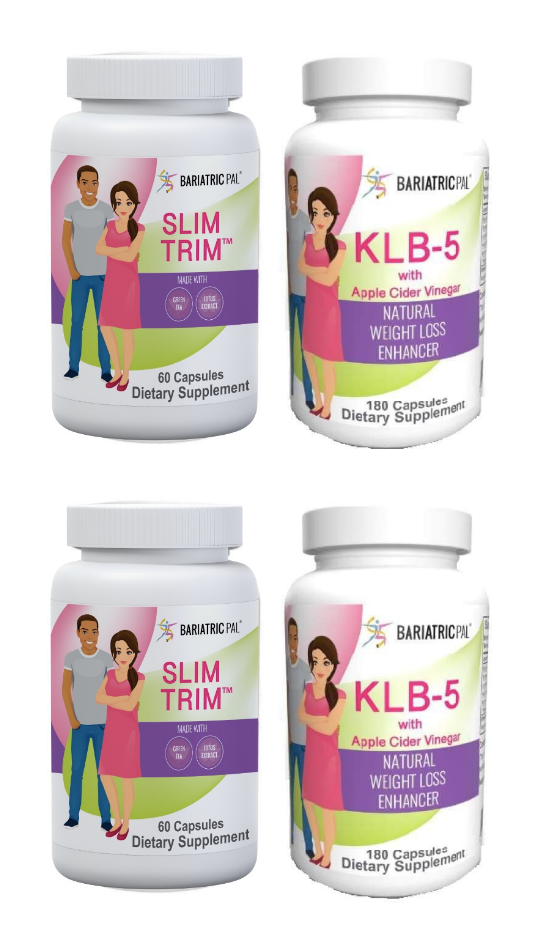 Appetite Suppressant & Weight Loss Enhancer Combo Pack by BariatricPal