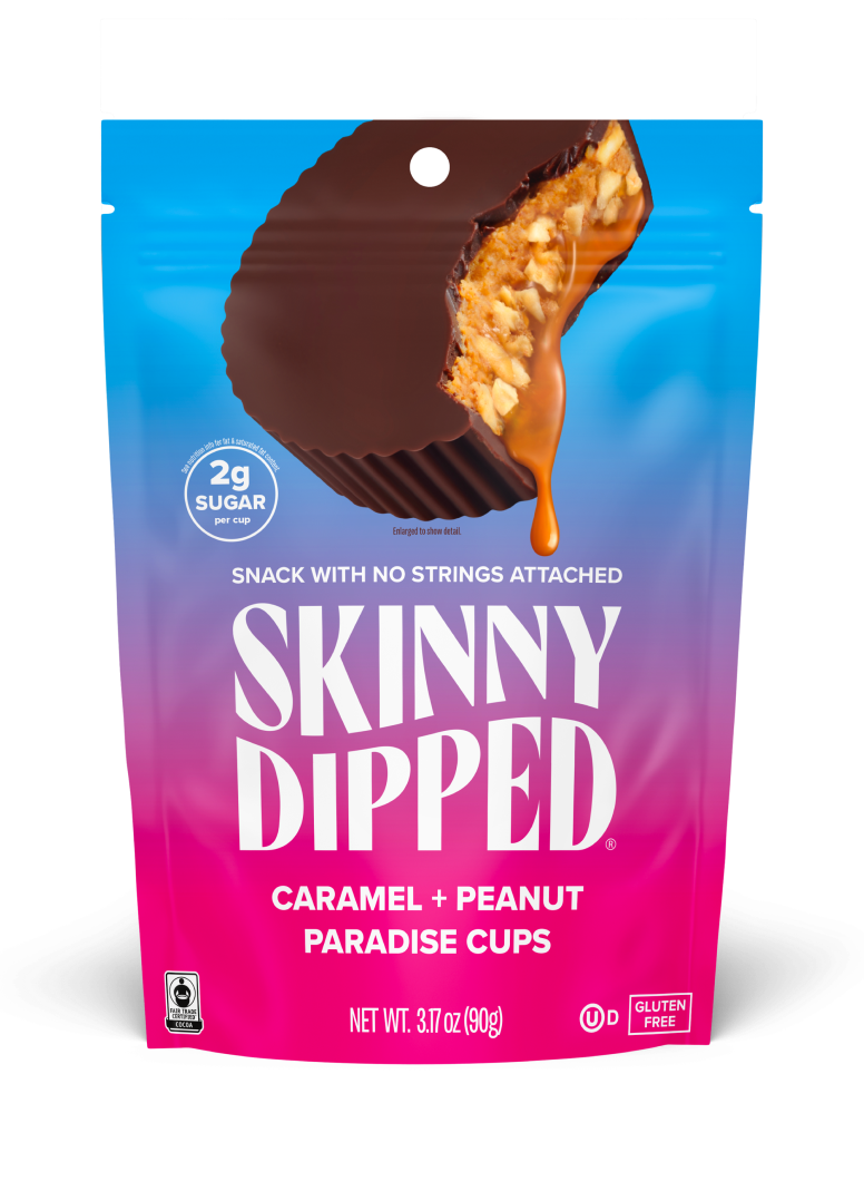 SkinnyDipped Cups - Caramel Peanut Paradise