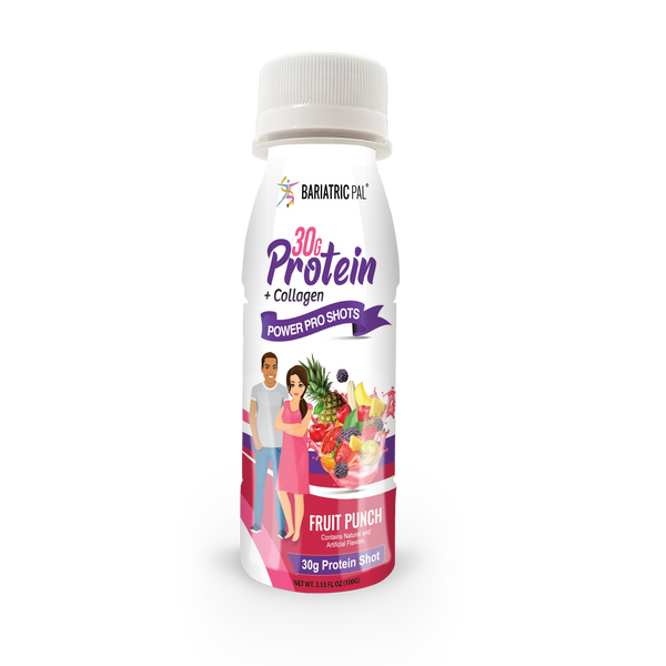 BariatricPal 30g Whey & Collagen Complete Protein Power Pro Shots