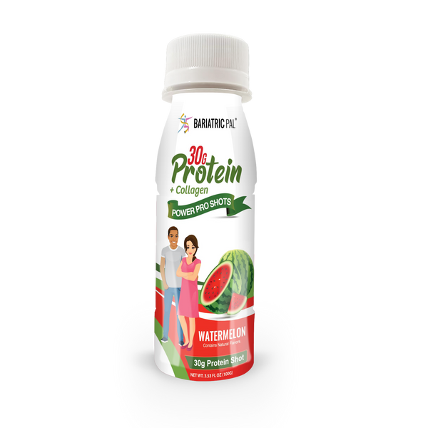 BariatricPal 30g Whey Protein & Collagen Power Pro Shots - Watermelon (Brand New!)