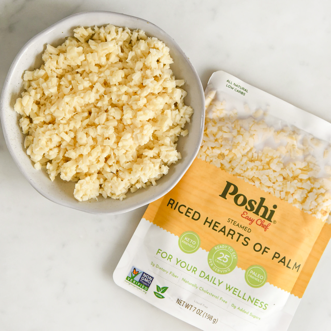 #Type_Steamed Riced Heart of Palm, 7 oz