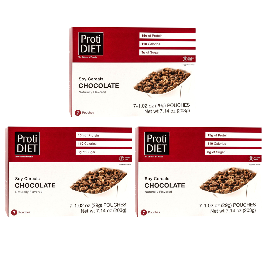 Proti Diet Protein Cereal, Chocolate, 7 Pouches