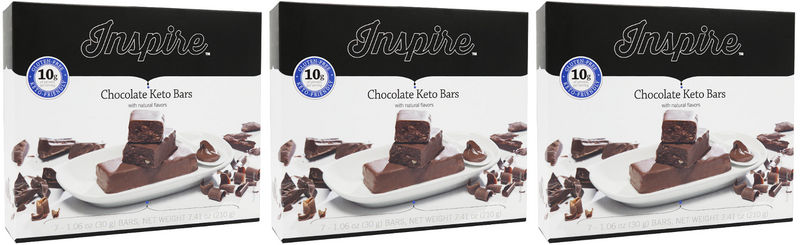 Inspire Keto Protein Bars by Bariatric Eating - Chocolate