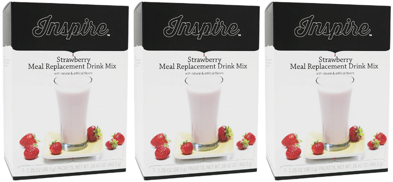 Inspire Very High Protein (35g) Shake Meal Replacement by Bariatric Eating - Strawberry