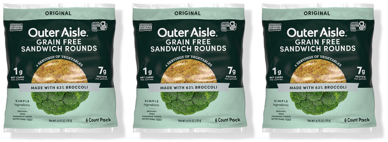 Outer Aisle Broccoli Sandwich Rounds