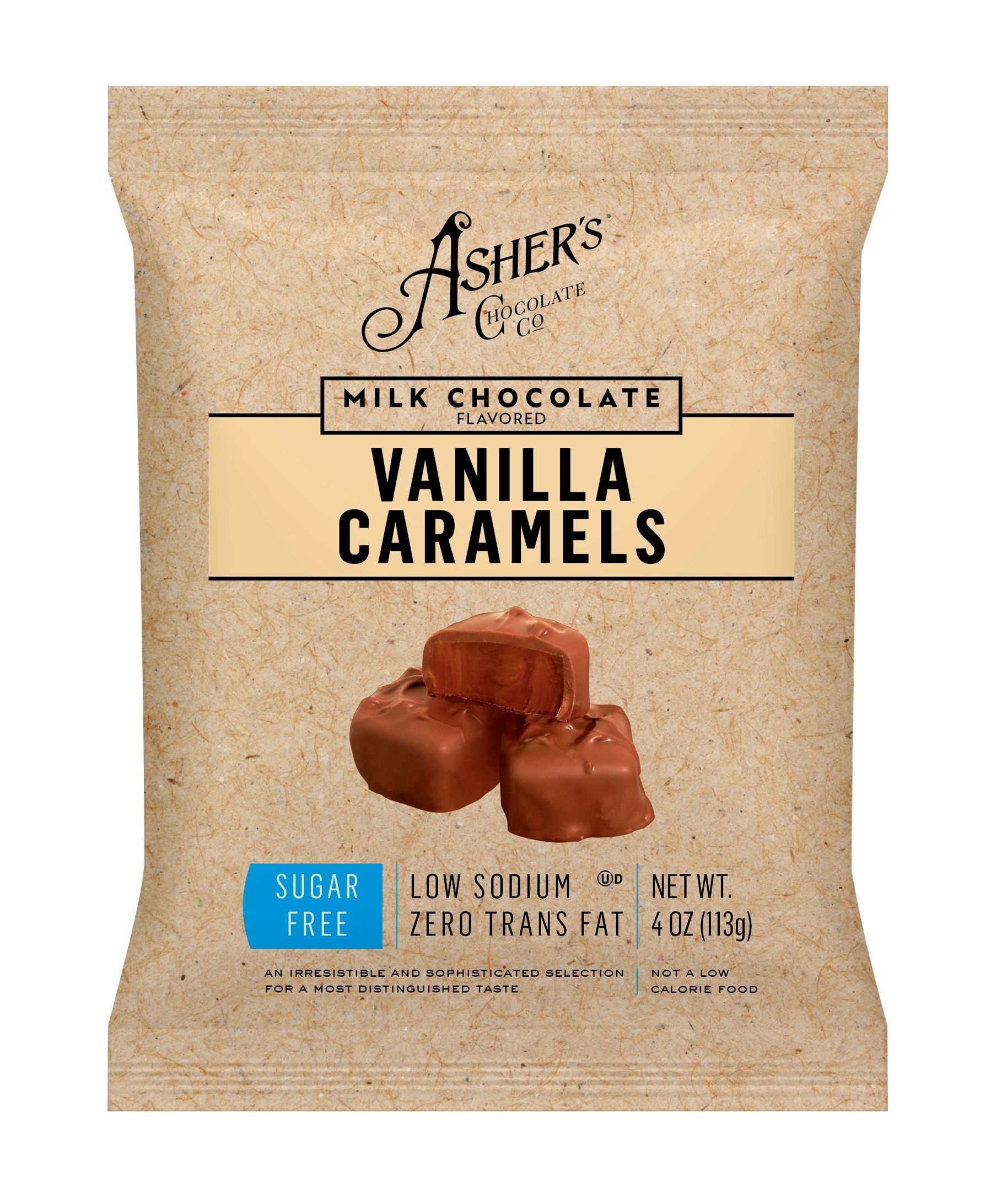 #Flavor_Milk Chocolate Vanilla Caramels