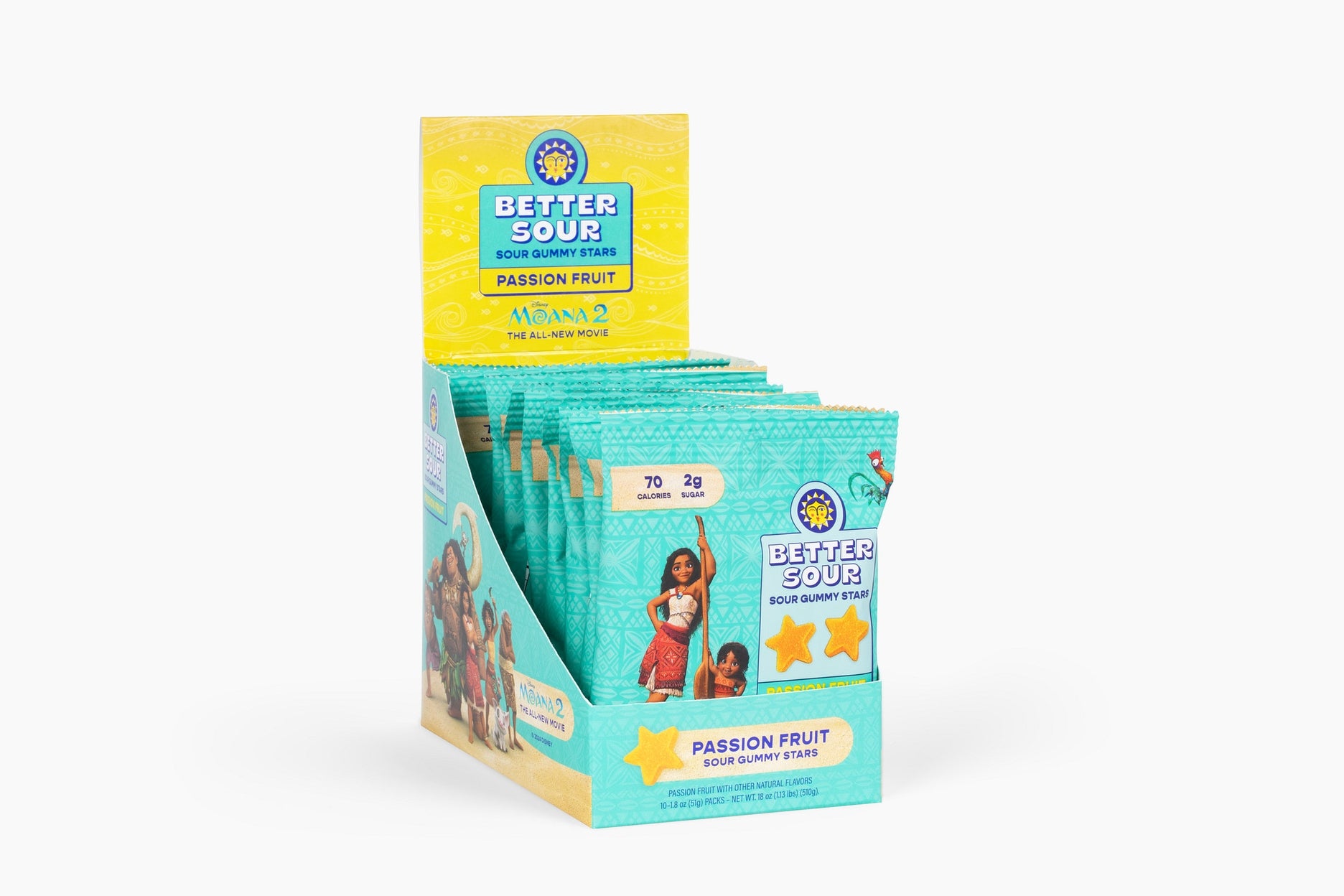 #Flavor_Passionfruit Gummy Stars #Size_6-Pack