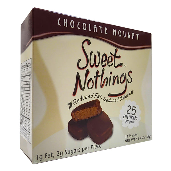 HealthSmart Sweet Nothings Chocolate Candies - Chocolate Nougat 14/Box