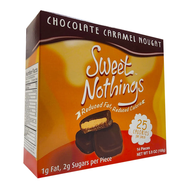 HealthSmart Sweet Nothings Chocolate Candies - Chocolate Caramel Nougat 14/Box