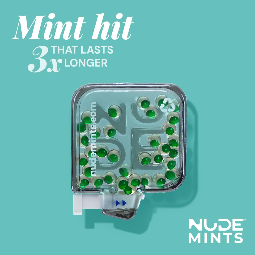 Breath + Gut Mints For Gut Healthy by NUDE - Spearmint