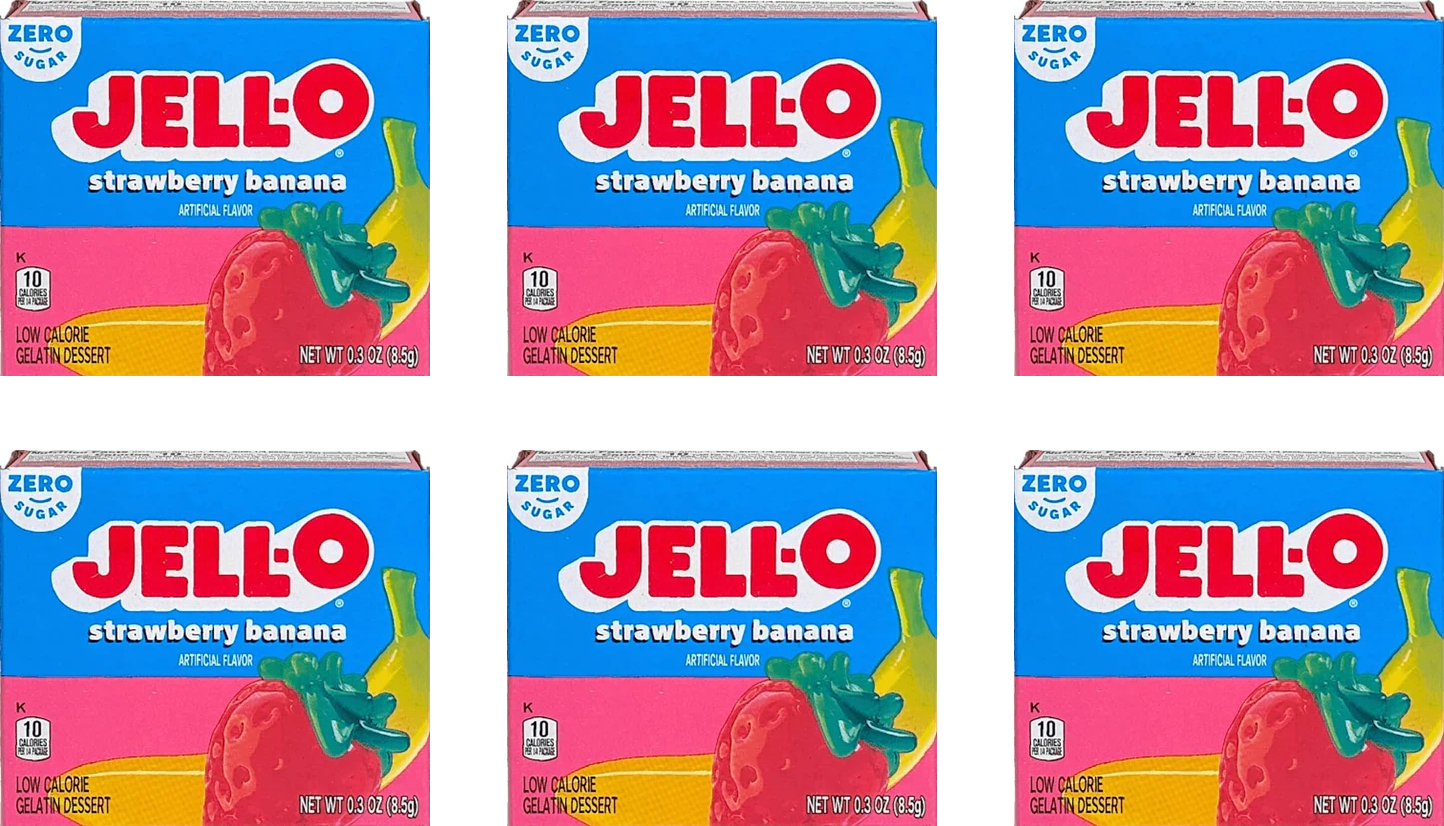 #Flavor_Strawberry Banana #Size_6-Pack 