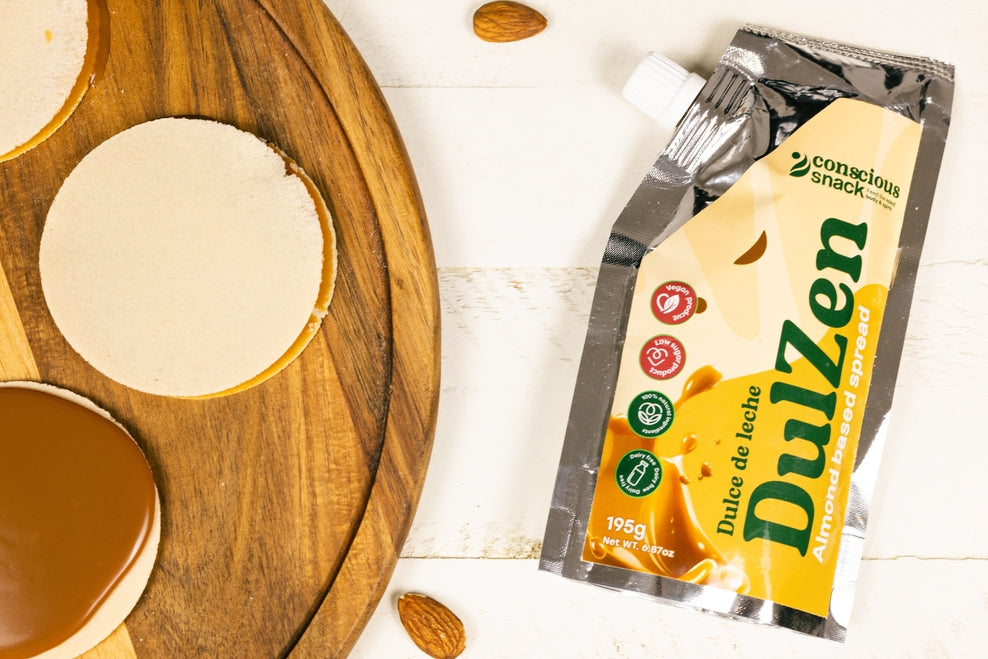 ConsciouSnack Dulzen Dulce De Leche Almond Spread by Snackever
