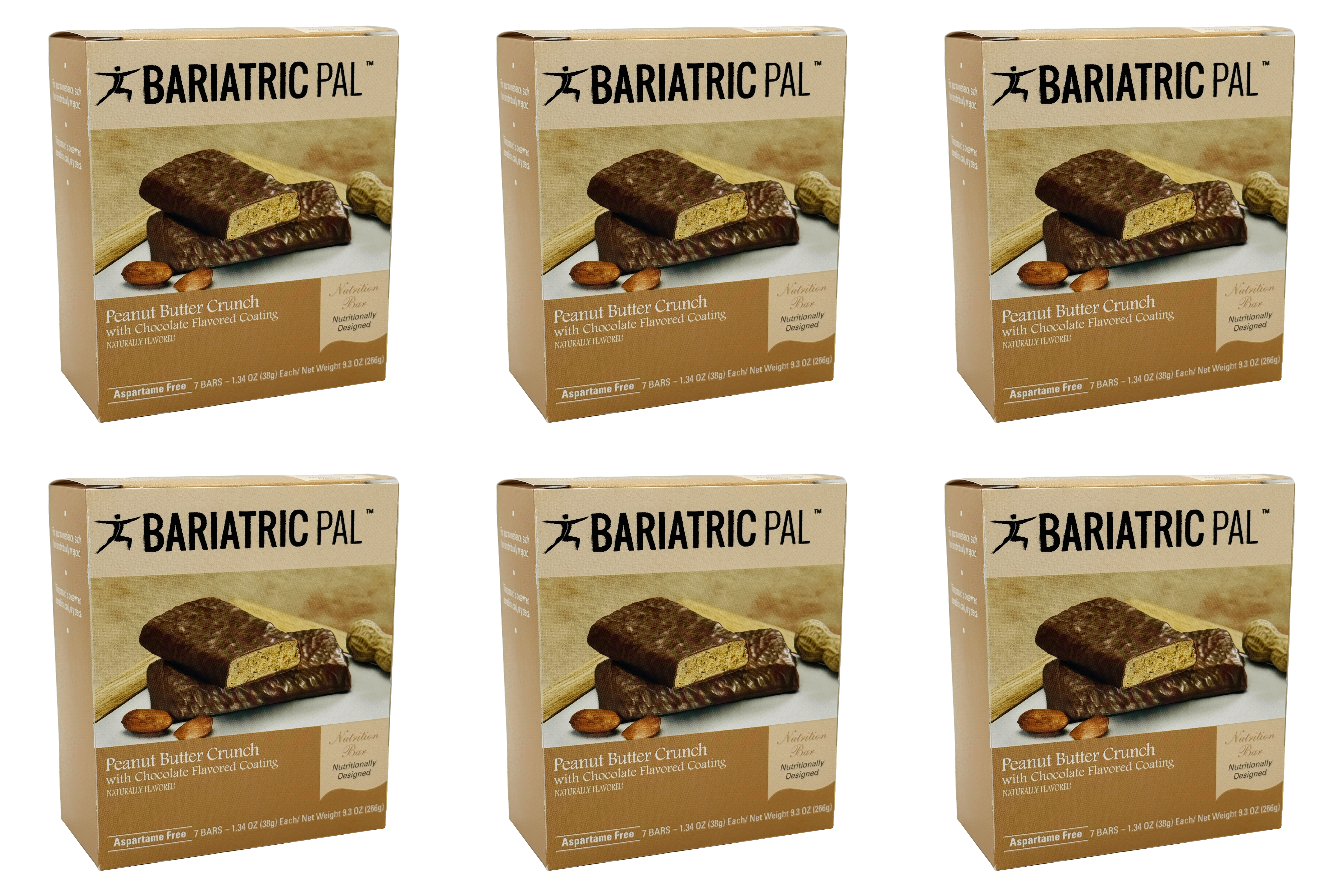 BariatricPal 10g Protein Snack Bars - Peanut Butter Crunch