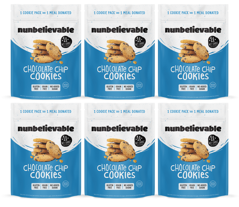 Low Carb Keto Cookies by Nunbelievable - Chocolate Chip