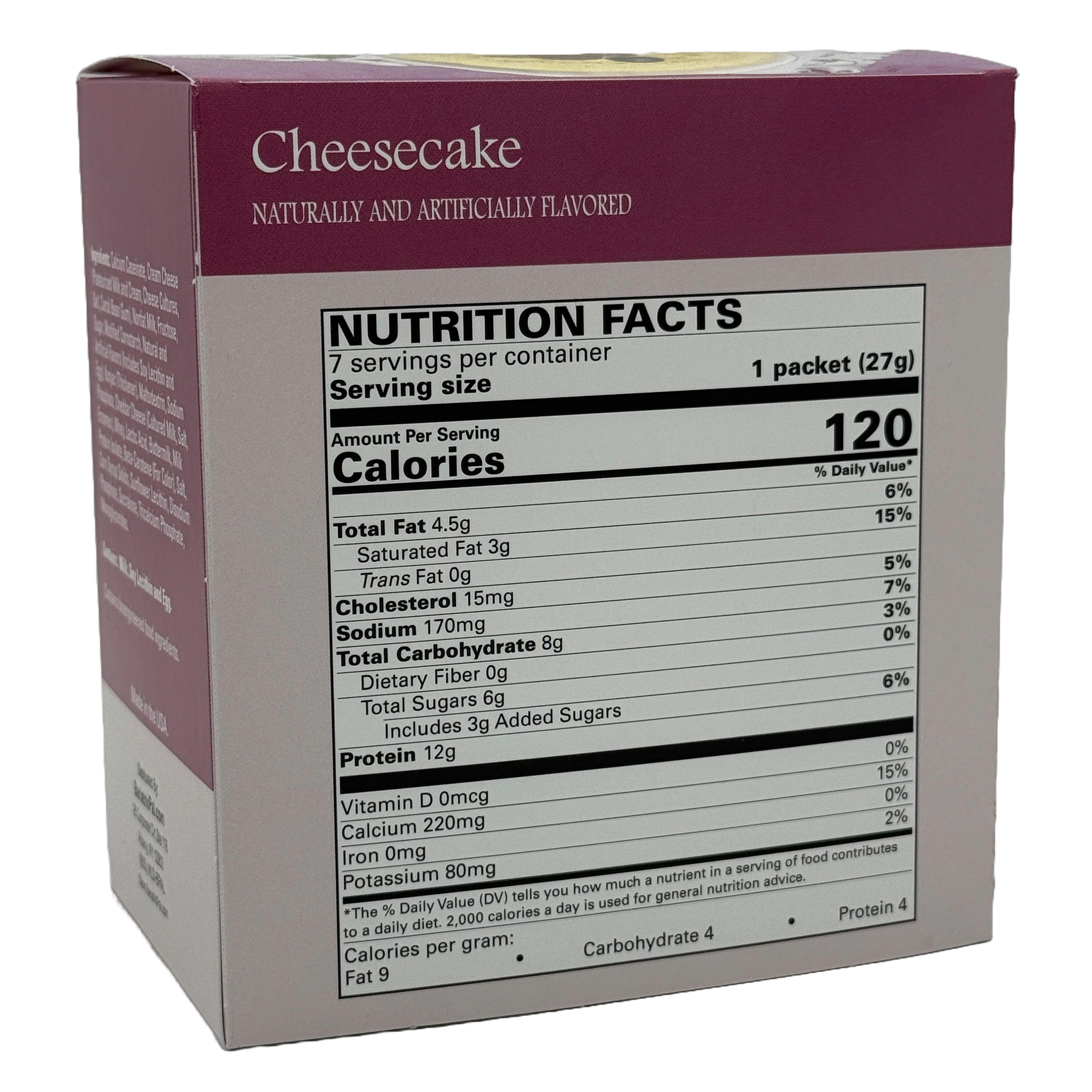 BariatricPal 12g Protein Cheesecake - Original