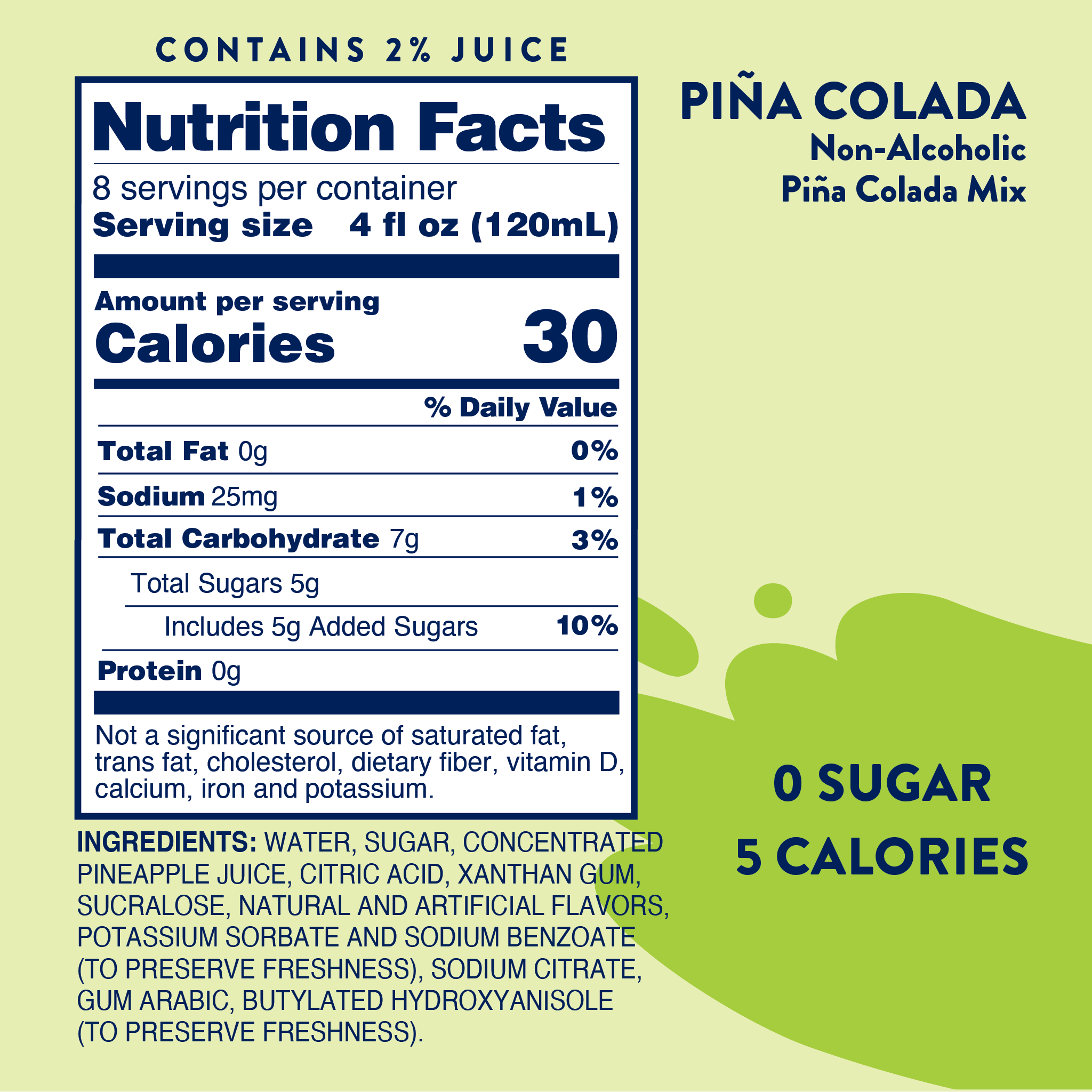 #Flavor_Pina Colada #Size_32 fl oz