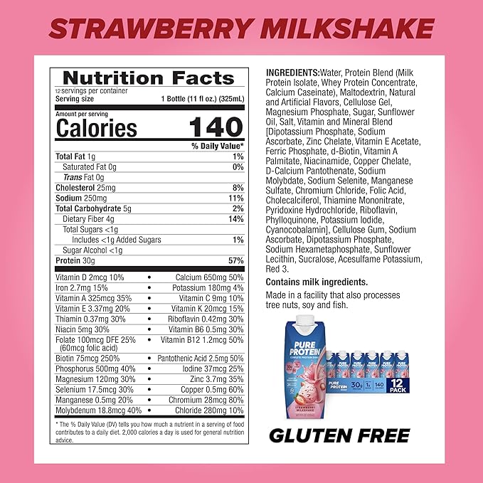 #Flavor_Strawberry Milkshake 11 fl oz.