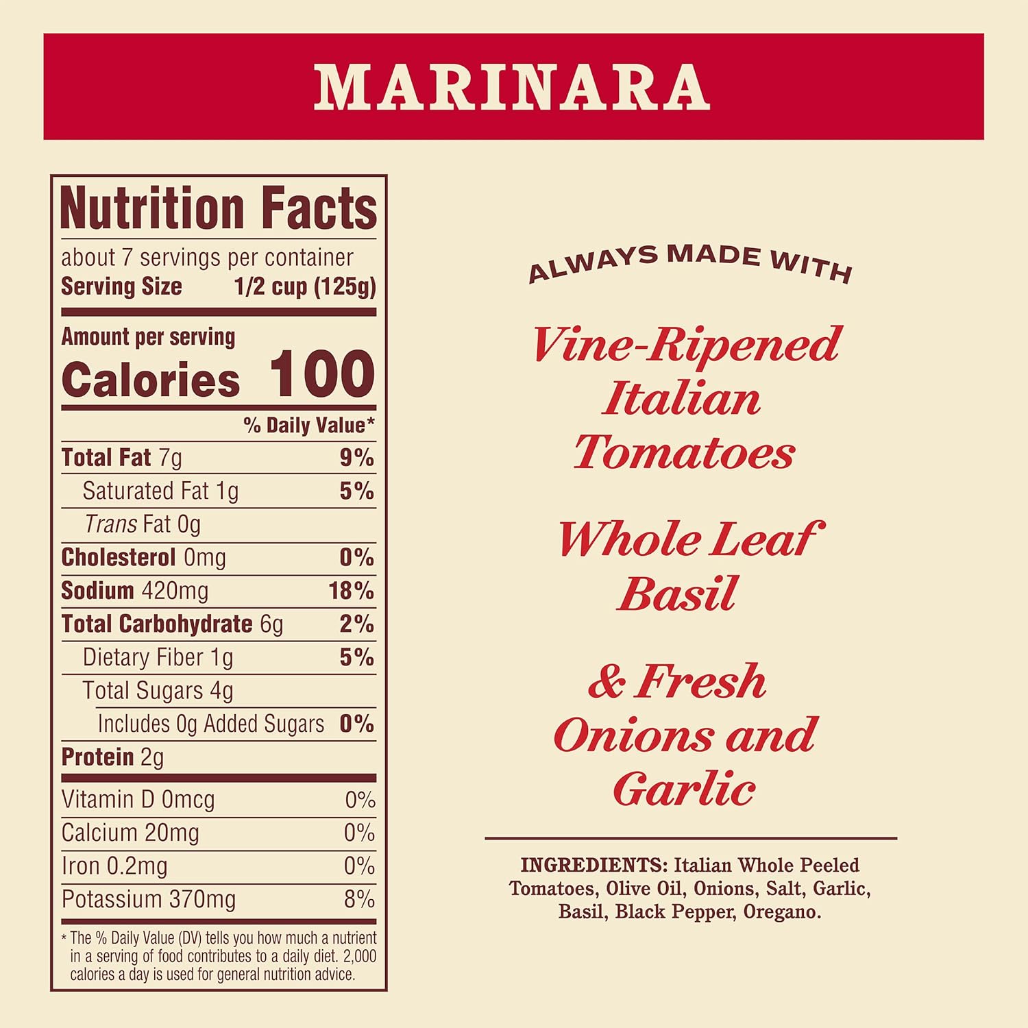 #Flavor_Marinara, 32 oz
