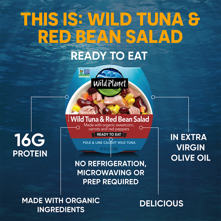 #Flavor_Wild Tuna & Red Bean Salad