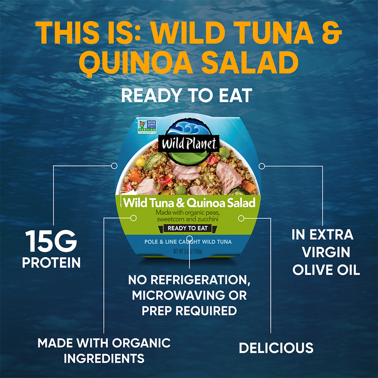 #Flavor_Wild Tuna & Quinoa Salad