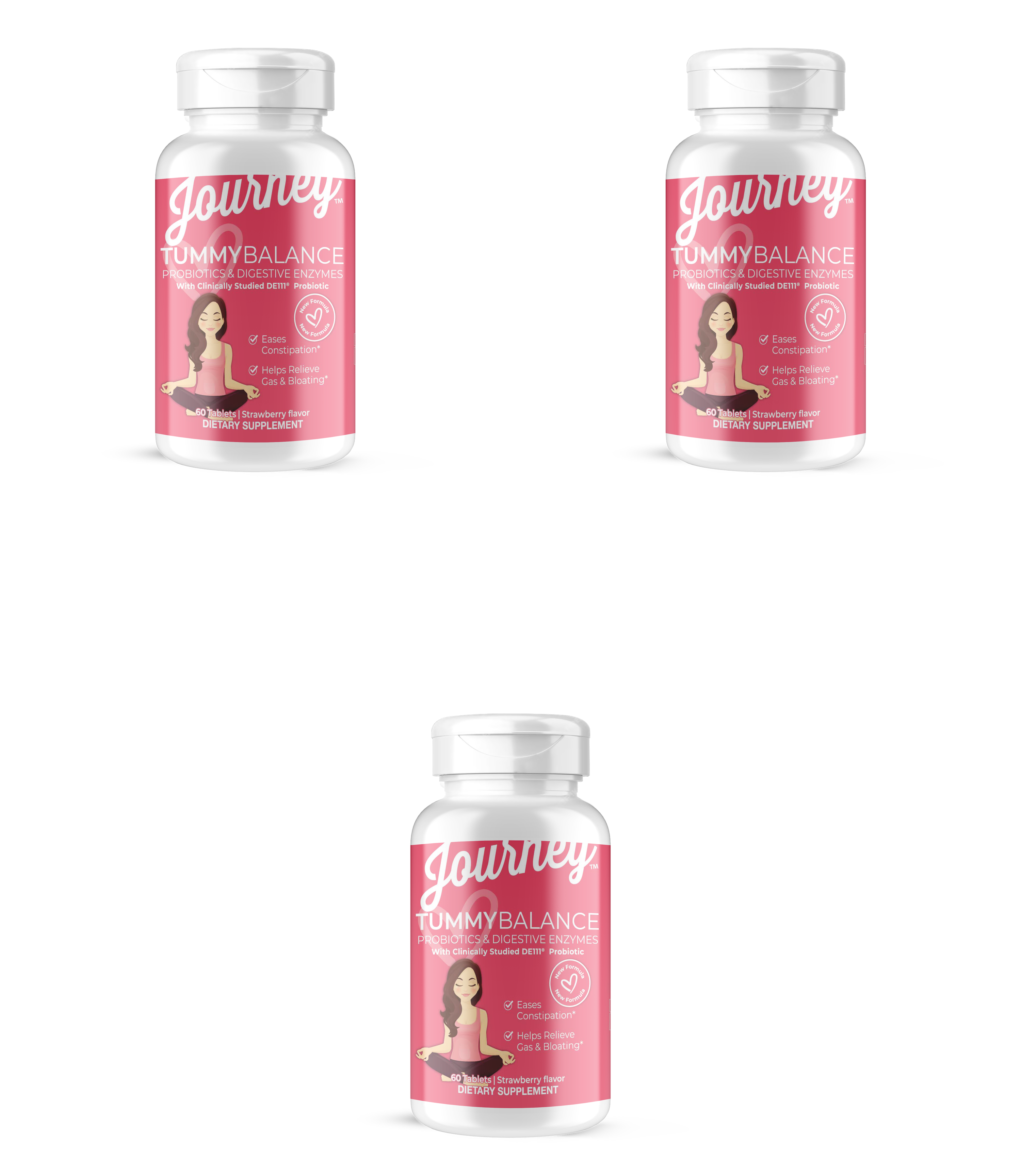 Journey Bariatric Tummy Balance Strawberry Melts by Bariatric Eating