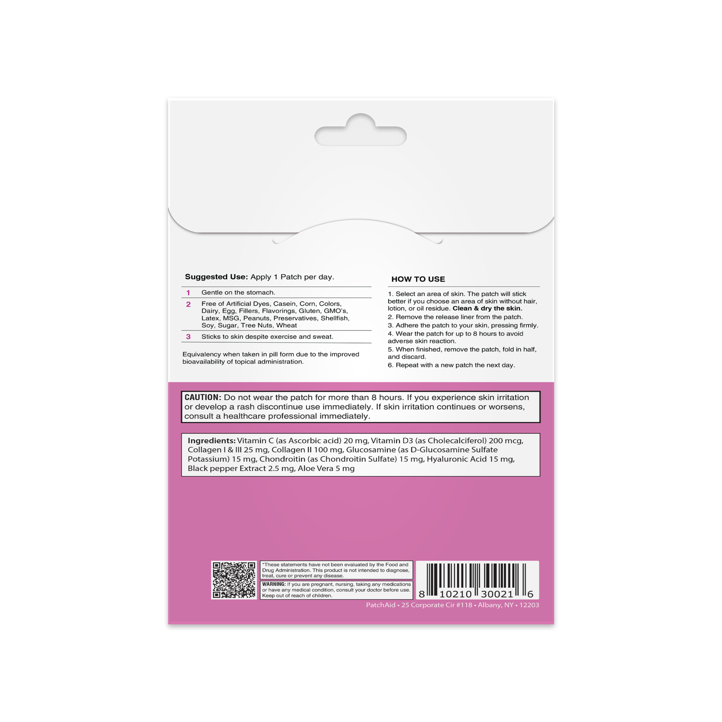 Collagen Plus Patch par PatchAid