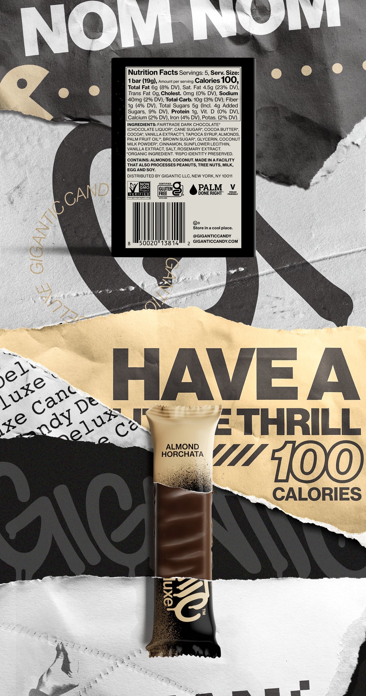 #Flavor_Almond Horchata #Size_One Bar