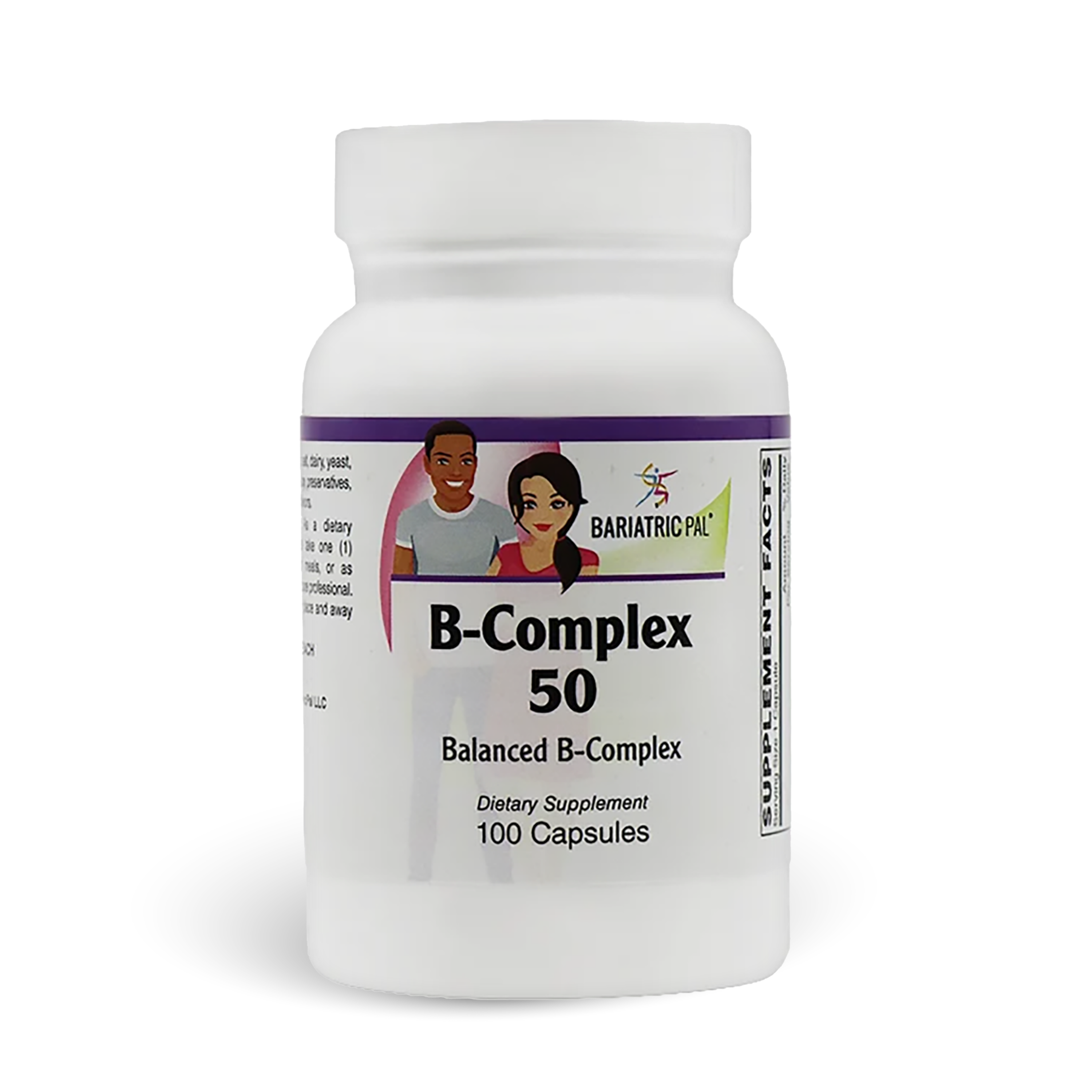 BariatricPal Sustained Release B‑Complex 50 vitamin bottle