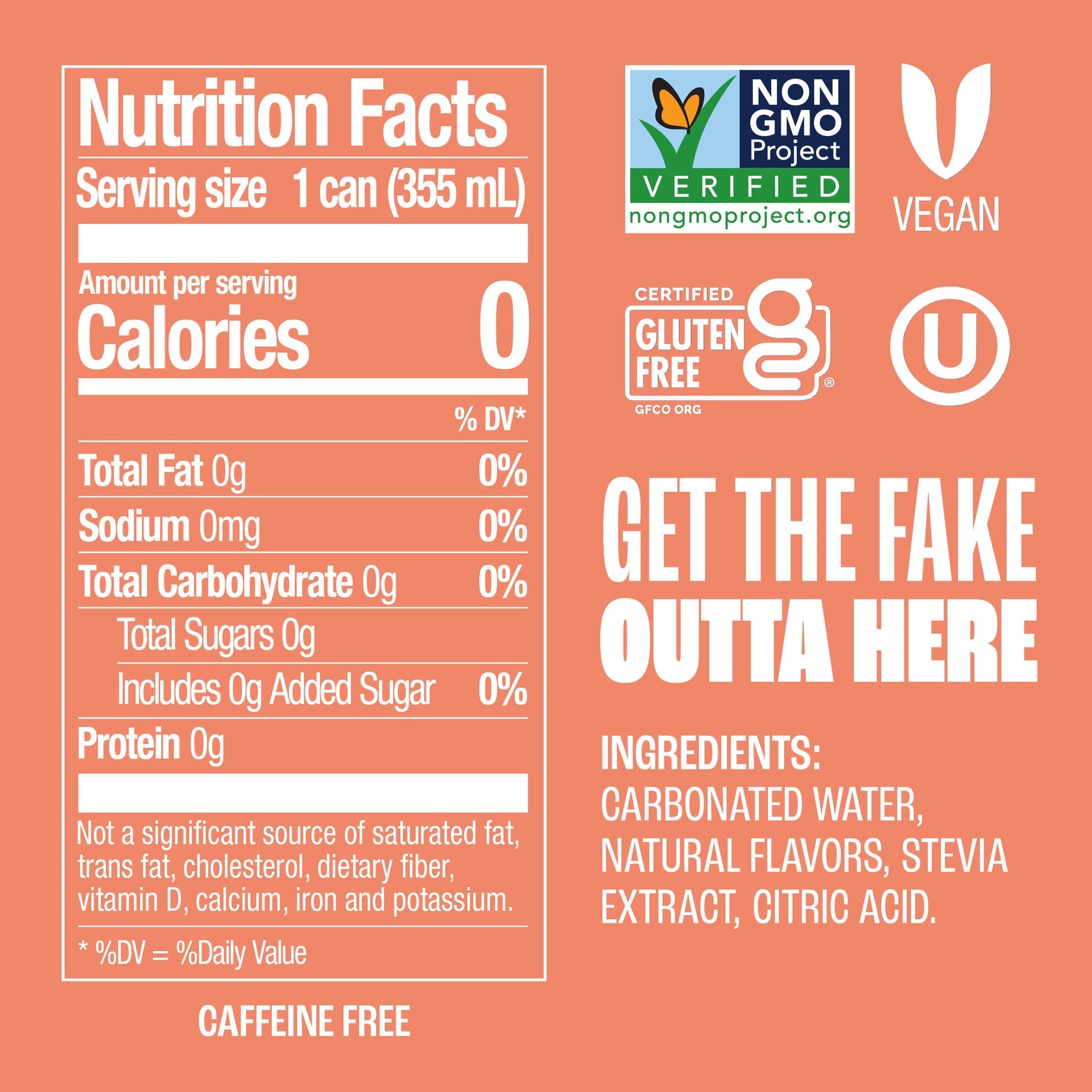 #Flavor_Peaches & Cream, 12 fl oz.