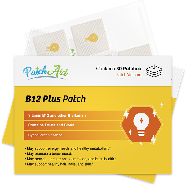 B12 Energy Plus Vitamin Patch by PatchAid - High-quality Vitamin Patch by PatchAid at BariatricPal Store
