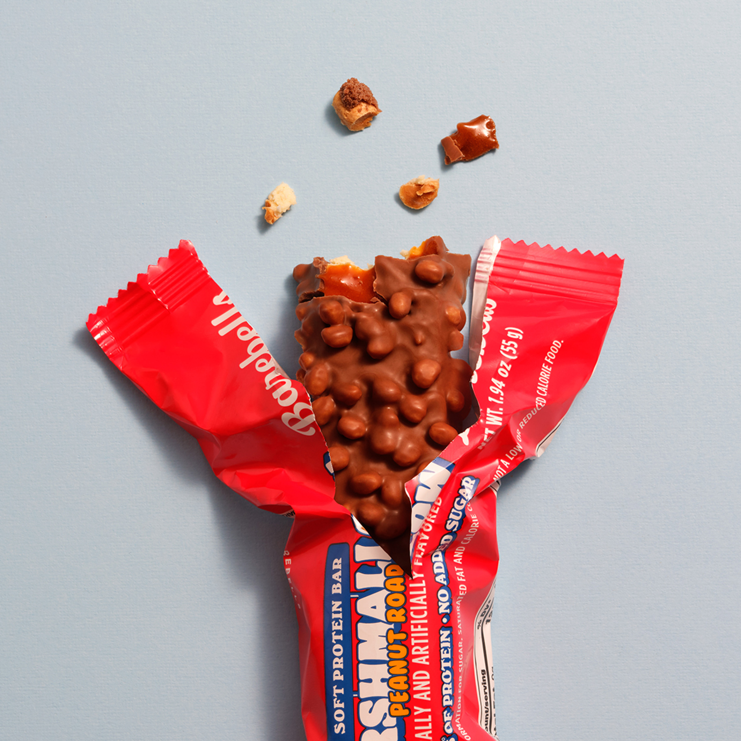 #Flavor_Marshmallow Peanut Road