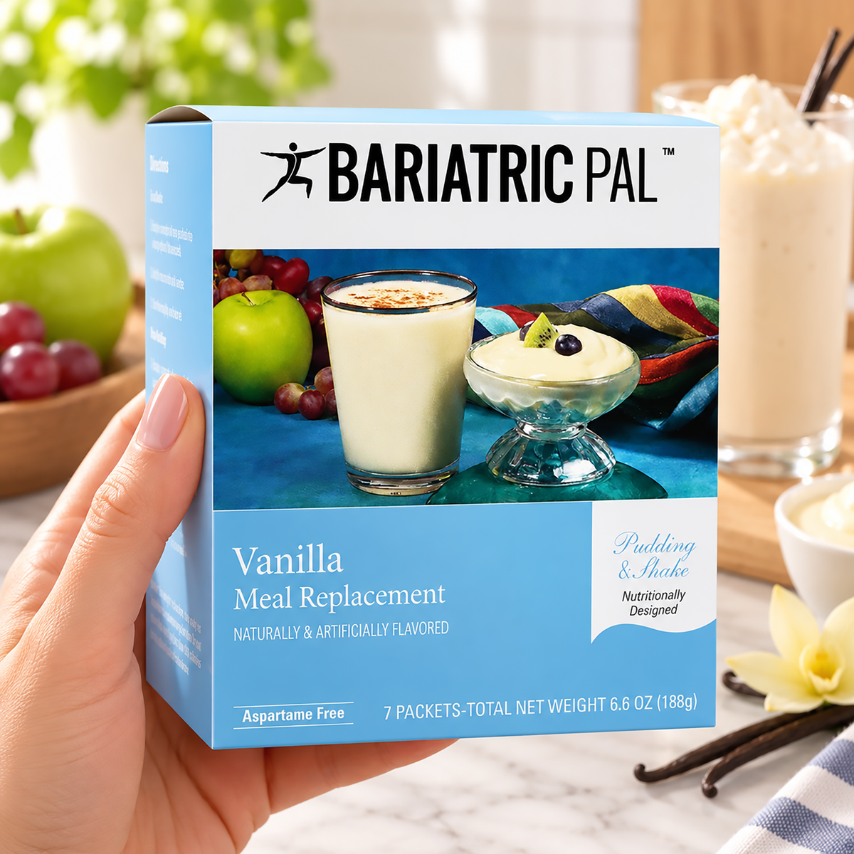 BariatricPal Vanilla meal placement shake with 15g of protein. 